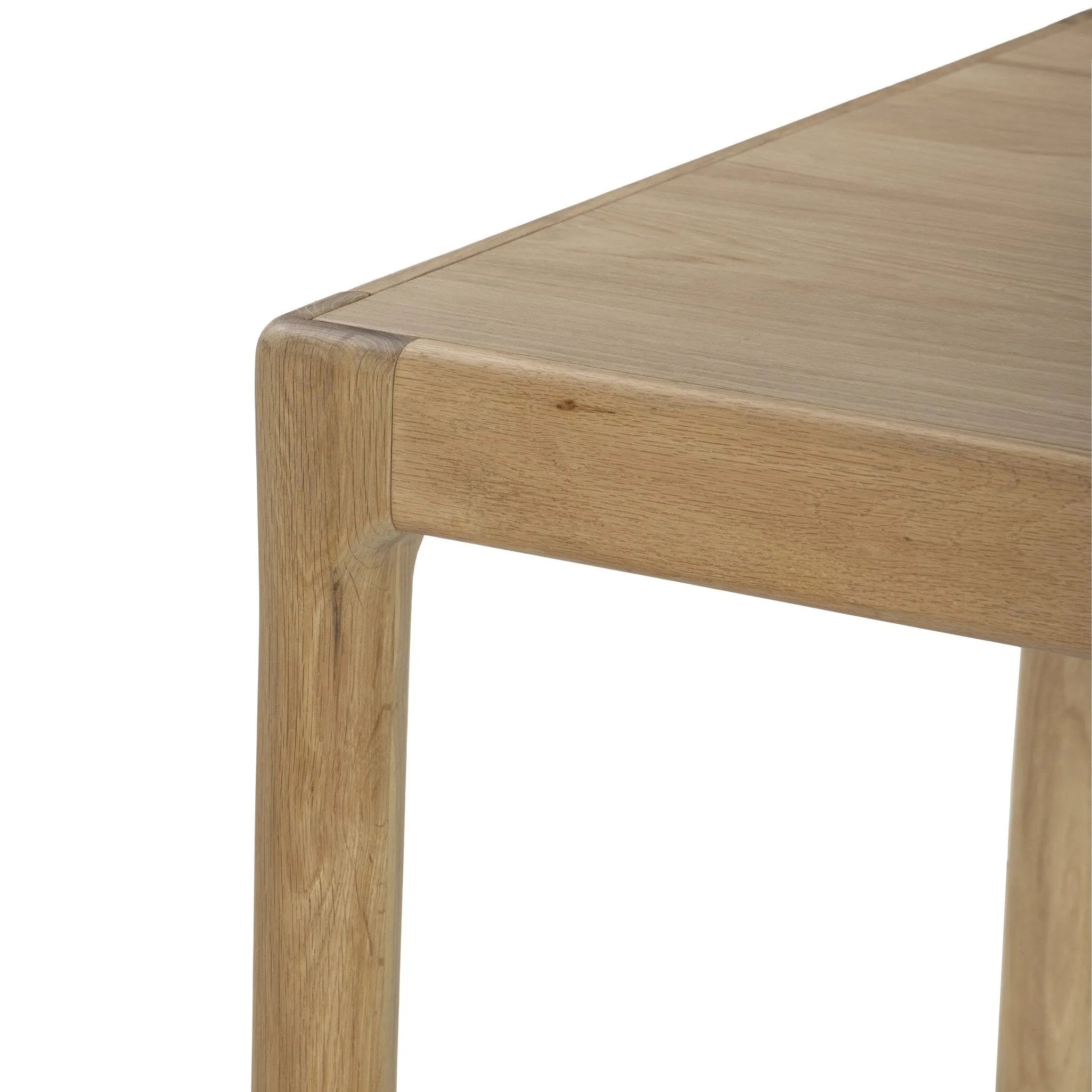 Center your dining space in beautiful simplicity. Crafted of light natural oak, with a clean, classic Parsons silhouette. Versatile scale suits a range of spaces.As lovers of modern style at Amethyst, we love the optimistic inspired Cosgrove Dining Table - Light Natural Oak Veneer. Amethyst Home provides interior design, new home construction design consulting, vintage area rugs, and lighting in the Calabasas metro area.