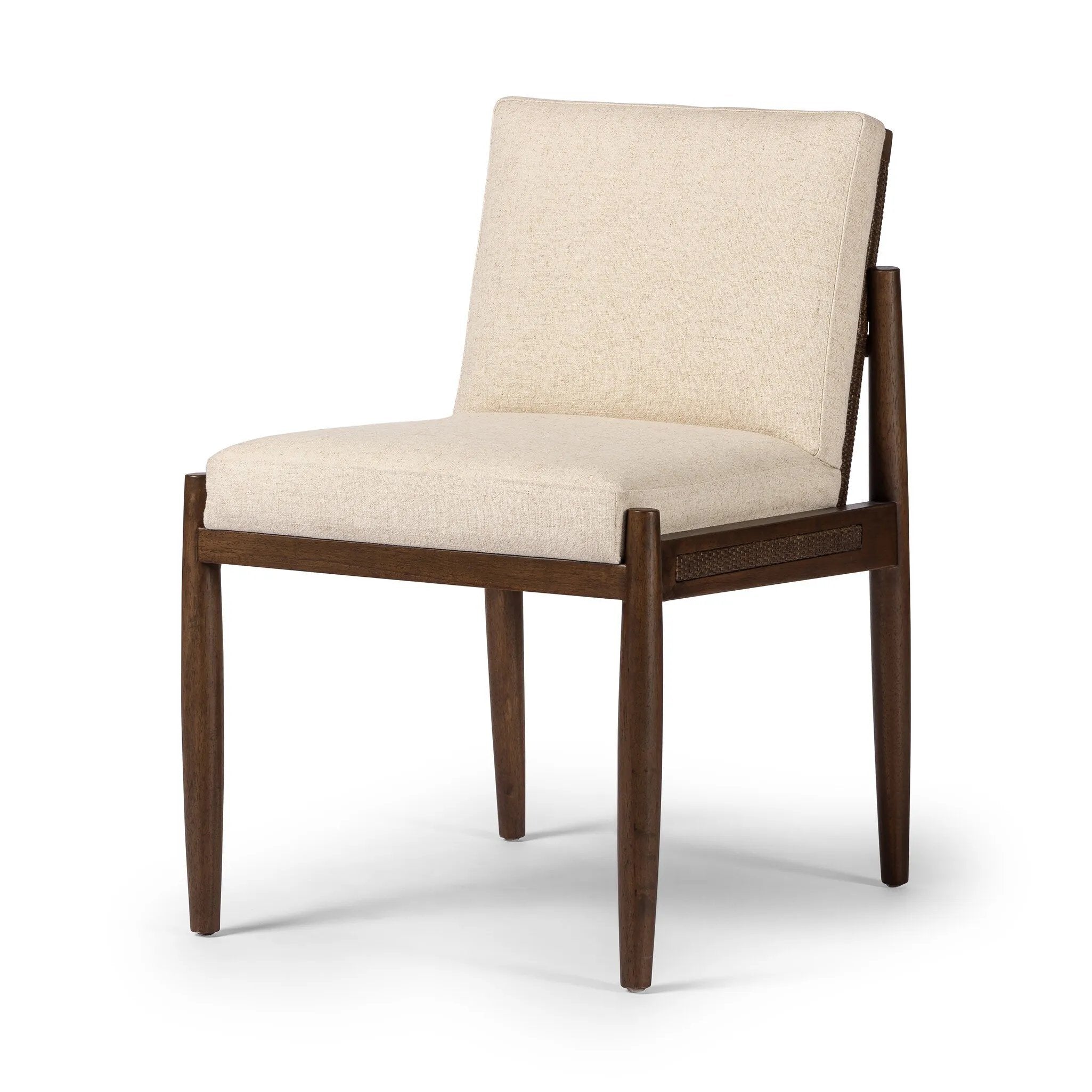 Featuring Costera Antwerp Natural Dining Chair by Four Hands at Amethyst Home. Crafted with natural materials, the Costera Antwerp Dining Chair adds a touch of elegance to any dining space. Its durable design and comfortable seat make it a perfect addition to your home. 
Overall Dimensions: 26.5" L x 22.0 " W x 33.5" H
Materials: 39% Linen, 35% Cotton,. Amethyst Home provides interior design, new home construction design consulting, vintage area rugs, and lighting in the Salt Lake City metro area.