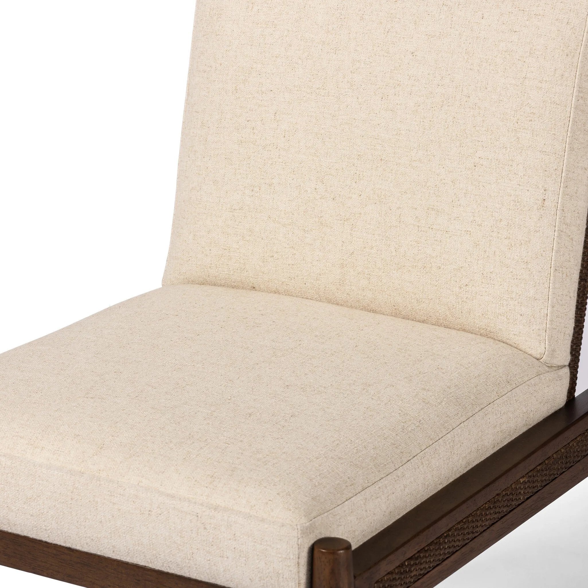 Featuring Costera Antwerp Natural Dining Chair by Four Hands at Amethyst Home. Crafted with natural materials, the Costera Antwerp Dining Chair adds a touch of elegance to any dining space. Its durable design and comfortable seat make it a perfect addition to your home. 
Overall Dimensions: 26.5" L x 22.0 " W x 33.5" H
Materials: 39% Linen, 35% Cotton, 26% Po. Amethyst Home provides interior design, new home construction design consulting, vintage area rugs, and lighting in the Seattle metro area.