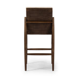 Featuring Costera Antwerp Natural Bar Stool by Four Hands at Amethyst Home. Expertly crafted, the Costera Antwerp Natural Bar Stool seamlessly combines style and functionality. Made with high-quality materials, it offers sturdy and comfortable seating for any space. Available in a natural finish, it adds a touch of elegance to your décor. 
Overall Dimensio. Amethyst Home provides interior design, new home construction design consulting, vintage area rugs, and lighting in the Alpharetta metro area.