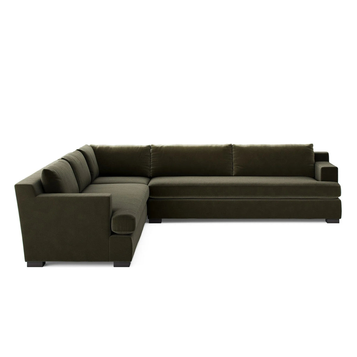 Crispin 3 Piece Sectional - Surrey Olive | ready to ship!