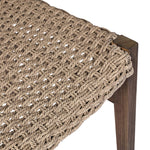 Add texture to your outdoor space with a Nordic-inspired dining chair. A subtle sling seat of all-weather wicker crafts a chunky weave, all framed out by FSC®-certified teak. Cover or store indoors during inclement weather and when not in use Amethyst Home provides interior design, new home construction design consulting, vintage area rugs, and lighting in the Los Angeles metro area.