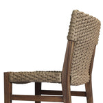 Add texture to your outdoor space with a Nordic-inspired dining chair. A subtle sling seat of all-weather wicker crafts a chunky weave, all framed out by FSC®-certified teak. Cover or store indoors during inclement weather and when not in use Amethyst Home provides interior design, new home construction design consulting, vintage area rugs, and lighting in the Portland metro area.