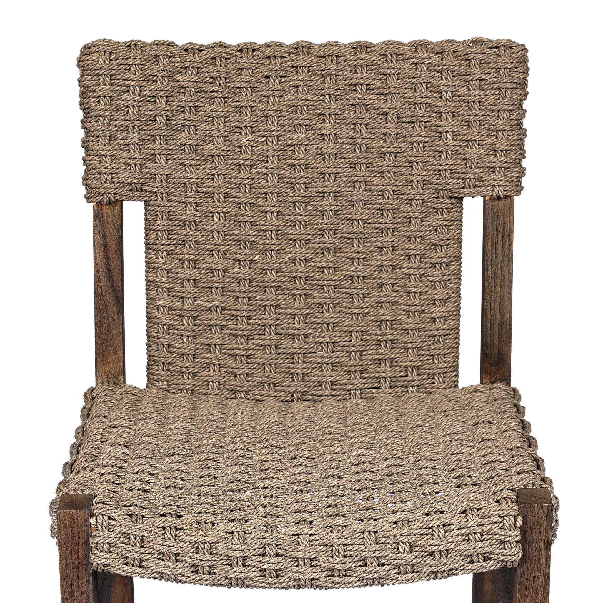 Add texture to your outdoor space with a Nordic-inspired dining chair. A subtle sling seat of all-weather wicker crafts a chunky weave, all framed out by FSC®-certified teak. Cover or store indoors during inclement weather and when not in use Amethyst Home provides interior design, new home construction design consulting, vintage area rugs, and lighting in the Salt Lake City metro area.