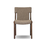 Add texture to your outdoor space with a Nordic-inspired dining chair. A subtle sling seat of all-weather wicker crafts a chunky weave, all framed out by FSC®-certified teak. Cover or store indoors during inclement weather and when not in use Amethyst Home provides interior design, new home construction design consulting, vintage area rugs, and lighting in the Seattle metro area.