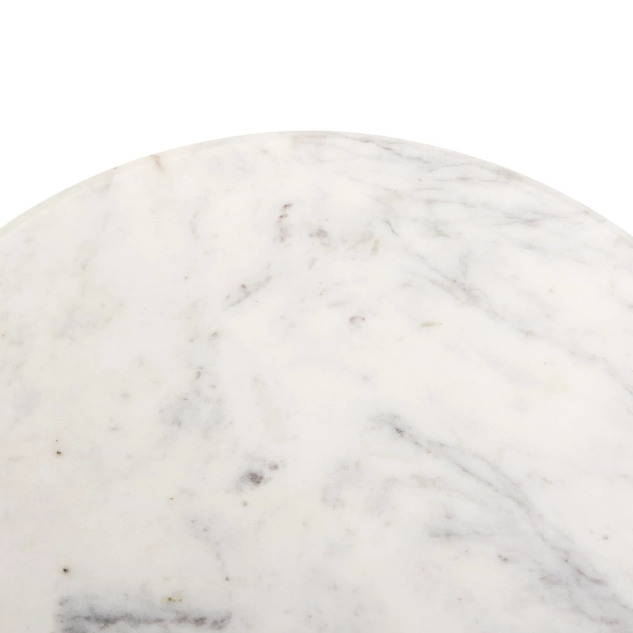 Featuring Cyprus Veined White Marble Solid End Table by Four Hands at Amethyst Home. A white marble pedestal features soft curves and stepped details, inspired by classic column design. Polished to a lustrous sheen, natural veining adds depth to this versatile, timeless piece.Overall Dimensions: 12.00"w x 12.00"d x 16.75"hWeight : 71.61 lbsMaterials : Solid. Amethyst Home provides interior design, new home construction design consulting, vintage area rugs, and lighting in the Charlotte metro area.