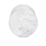 Featuring Cyprus Veined White Marble Solid End Table by Four Hands at Amethyst Home. A white marble pedestal features soft curves and stepped details, inspired by classic column design. Polished to a lustrous sheen, natural veining adds depth to this versatile, timeless piece.Overall Dimensions: 12.00"w x 12.00"d x 16.75"hWeight : 71.61 lbsMaterials : Sol. Amethyst Home provides interior design, new home construction design consulting, vintage area rugs, and lighting in the Kansas City metro area.