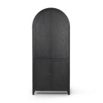 Featuring Darts Tonal Dartboard Cabinet by Four Hands at Amethyst Home. Sleek and full of surprises. This arched cabinet features lockable top doors that open to reveal a regulation size, mounting height sisal dart board, surrounded by cork backing. A full set of tungsten darts comes in an enclosed drawer, with a built-in chalk scoreboard and ample bar storage . Amethyst Home provides interior design, new home construction design consulting, vintage area rugs, and lighting in the Tampa metro area.