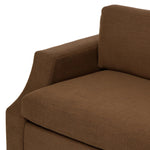Bench-style seating with a modern, cutout effect creates a striking look. Designed with S-spring construction and a thick bench cushion for laid-back comfort supported by a solid pine frame. Upholstered in textural Crypton® performance fabric that's specially engineered for protection against stains, moisture and odor Amethyst Home provides interior design, new home construction design consulting, vintage area rugs, and lighting in the Alpharetta metro area.
