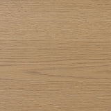 Crafted from light oak with a plinth-style base, rounded sides and linear reeding, this tall cabinet works subtle midcentury vibes into any space. Fully finished interior and shelves for quality detailing inside and out Amethyst Home provides interior design, new home construction design consulting, vintage area rugs, and lighting in the Seattle metro area.