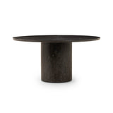 Featuring Diya Bluestone Dining Table by Four Hands at Amethyst Home. A statement in bluestone, this dining table showcases a simple cylinder base with a round tabletop. Style in a dining room or entryway.
Overall Dimensions: 60.0" L x 60.0 " W x 30.0" H
Materials: Bluestone, Poplar PlywoodWeight: 384.7 lbs. Amethyst Home provides interior design, new home construction design consulting, vintage area rugs, and lighting in the Laguna Beach metro area.