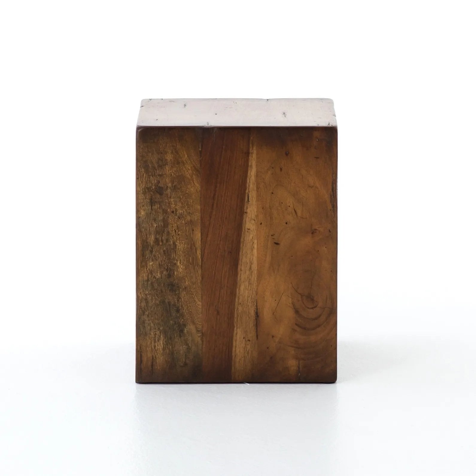 Rich, reclaimed woods deliver depth beyond simple shaping. Warm brown tones reveal natural knots and graining for a distinctively found feel Amethyst Home provides interior design, new home construction design consulting, vintage area rugs, and lighting in the Houston metro area.