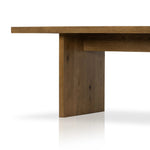 Featuring Eaton Amber Oak Resin Dining Table by Four Hands at Amethyst Home. Streamlined and stylish. A simple take on a traditional style, updated with modern styling details.Overall Dimensions: 84.00"w x 40.00"d x 30.00"hWeight : 170.86 lbsMaterials: Thick Oak Veneer, Solid Oak. Amethyst Home provides interior design, new home construction design consulting, vintage area rugs, and lighting in the Alpharetta metro area.