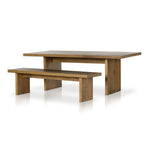 Featuring Eaton Amber Oak Resin Dining Table by Four Hands at Amethyst Home. Streamlined and stylish. A simple take on a traditional style, updated with modern styling details.Overall Dimensions: 84.00"w x 40.00"d x 30.00"hWeight : 170.86 lbsMaterials: Thick Oak Veneer, Solid Oak. Amethyst Home provides interior design, new home construction design consulting, vintage area rugs, and lighting in the Newport Beach metro area.