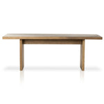 Featuring Eaton Amber Oak Resin Dining Table by Four Hands at Amethyst Home. Streamlined and stylish. A simple take on a traditional style, updated with modern styling details.Overall Dimensions: 84.00"w x 40.00"d x 30.00"hWeight : 170.86 lbsMaterials: Thick Oak Veneer, Solid Oak. Amethyst Home provides interior design, new home construction design consulting, vintage area rugs, and lighting in the Seattle metro area.