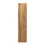 Featuring Elbert Rustic Oak Veneer Console Table by Four Hands at Amethyst Home. Natural beauty taking shape. A block-style pedestal base cradles a beam-like tabletop, all made from thick, light-finished oak veneer with oyster-cut ash accents.Overall Dimensions: 78.75"w x 17.75"d x 29.50"hWeight : 127.10 lbsMaterials : Thick Oak Veneer, Ash Oyster Veneer. Amethyst Home provides interior design, new home construction design consulting, vintage area rugs, and lighting in the Calabasas metro area.