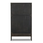 Featuring Elgin Brushed Dark Brown Cabinet by Four Hands at Amethyst Home. A clean, structured piece with plenty of presence. Made from oak and finished in a rich, dark brown, storage-driven cabinetry features plank-style doors, with linear hardware elongating the whole look.Overall Dimensions: 43.00"w x 20.00"d x 78.00"hWeight : 293.21 lbsMaterials: Oa. Amethyst Home provides interior design, new home construction design consulting, vintage area rugs, and lighting in the Newport Beach metro area.