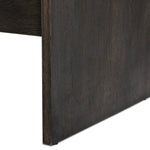 Featuring Elgin Brushed Dark Brown Cabinet by Four Hands at Amethyst Home. A clean, structured piece with plenty of presence. Made from oak and finished in a rich, dark brown, storage-driven cabinetry features plank-style doors, with linear hardware elongating the whole look.Overall Dimensions: 43.00"w x 20.00"d x 78.00"hWeight : 293.21 lbsMaterials: Oak Veneer. Amethyst Home provides interior design, new home construction design consulting, vintage area rugs, and lighting in the Tampa metro area.