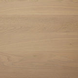 Thoughtful design details takes this long, linear dining table to the next level. Tapered shaping creates a clean, angular profile on the base, with splice leg detailing bringing a design-forward look to the whole piece. Fully crafted from bleached oak sourced from Romania. Amethyst Home provides interior design, new home construction design consulting, vintage area rugs, and lighting in the Park City metro area.