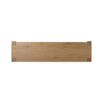 Built from thick-cut oak and veneers with an aged smoked finish, this farmhouse-inspired eight-drawer dresser features softened edges, fastening details, integrated wood hardware and soft-close drawer glides for quality construction Amethyst Home provides interior design, new home construction design consulting, vintage area rugs, and lighting in the Tampa metro area.