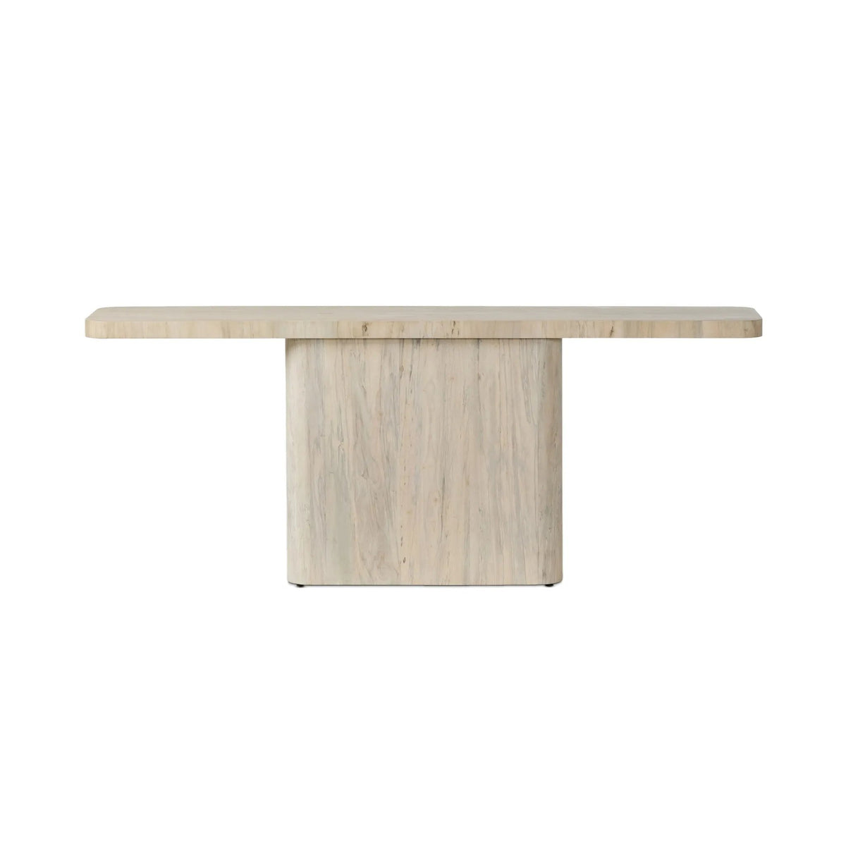Esmi Bleached Spalted Primavera Console Table | ready to ship!