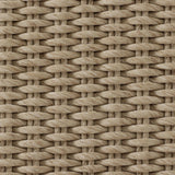 Play with contrast — in shape, material and proportion. Generous, sink-in cushioning sits atop a small, tapered woven plinth base, with structured upholstery with heavy texture inviting a comfortable sit on this outdoor chaise. Cover or store indoors during inclement weather and when not in use. Amethyst Home provides interior design, new home construction design consulting, vintage area rugs, and lighting in the Salt Lake City metro area.