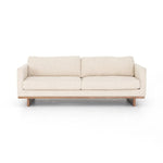 Classic goes contemporary. A brown-finished parawood base supports low, deep seating of high-performance fabric, with track arms for a clean touch.As enthusiasts of organic modern design at Amethyst, we love the nature inspired Everly Sofa - Irving Taupe. This item pairs well with other brands such as Loloi Rugs and is perfect for coastal homes Amethyst Home provides interior design, new home construction design consulting, vintage area rugs, and lighting in the Washington metro area.