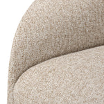 Featuring Ezra Yuma Dove Swivel Chair by Four Hands at Amethyst Home. The Ezra Yuma Dove Swivel Chair is a versatile and functional addition to any space. With the ability to rotate 360 degrees, this chair offers ease of movement and added convenience. The sleek design and dove-colored upholstery make it a stylish and timeless piece for any room.
Overall Dimen. Amethyst Home provides interior design, new home construction design consulting, vintage area rugs, and lighting in the Dallas metro area.