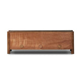 Featuring Ezri Cocoa Oak Media Console by Four Hands at Amethyst Home. Grain and character variation of cocoa-finished oak craft an intriguingly organic look. The carved design and floor-to-top cylinder legs give a primitive look that balances the movement of the wood pattern.
Overall Dimensions: 18.0" L x 82.0 " W x 27.0" H
Collection: AidenColors: Cocoa. Amethyst Home provides interior design, new home construction design consulting, vintage area rugs, and lighting in the Kansas City metro area.