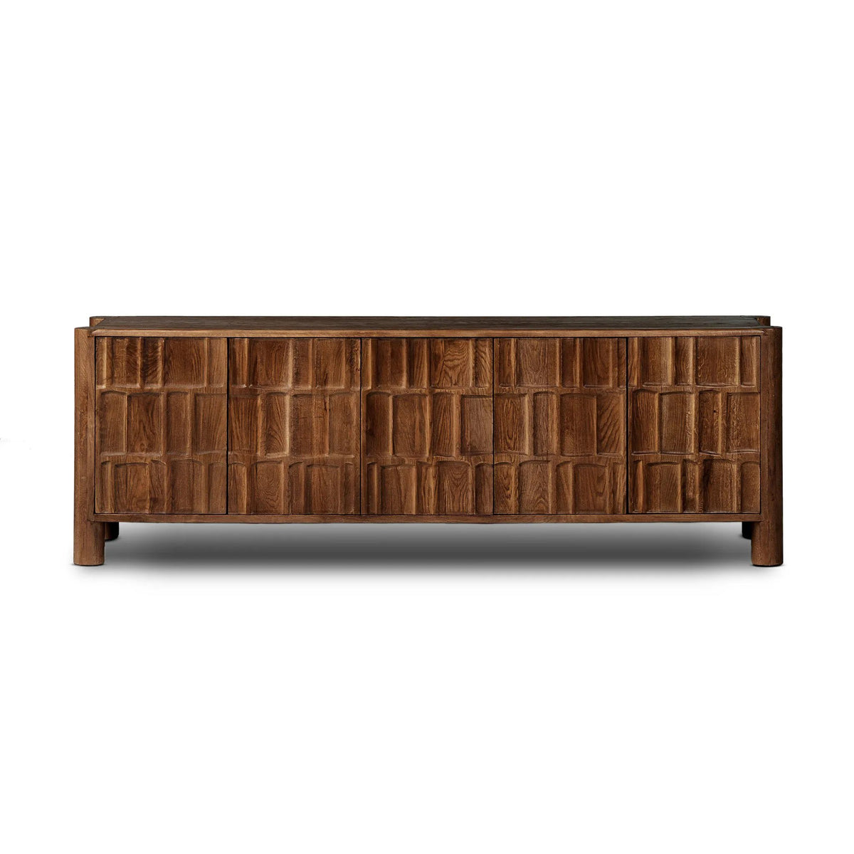 Ezri Cocoa Oak Media Console | ready to ship!