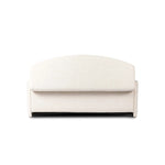 Snow-white performance fabric covers this demilune-shaped trunk for a soft, modern look. Crypton® performance fabric is specially engineered for protection against stains, moisture and odor.As enthusiasts of modern aesthetics at Amethyst, we love the designer inspired Faith Trunk - Crypton Nomad Snow. Amethyst Home provides interior design, new home construction design consulting, vintage area rugs, and lighting in the Los Angeles metro area.