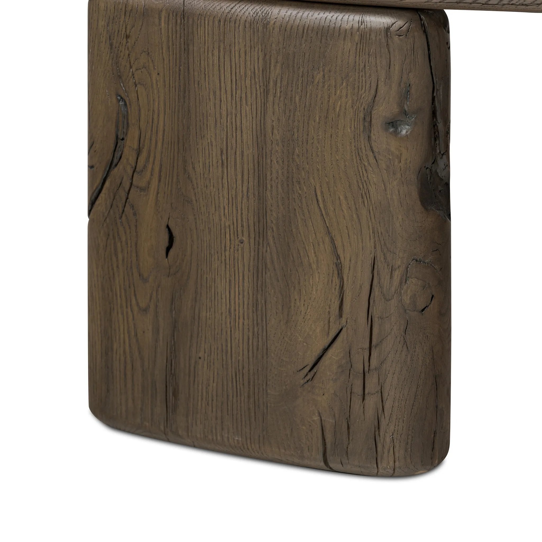 Featuring Falco Grey Reclaimed French Oak Nesting Table by Four Hands at Amethyst Home. A organically shapely coffee table made from solid reclaimed French oak. Designed in partnership with longtime Four Hands collaborator Thomas Bina and Brazilian designer Ronald Sasson.SmallOverall Dimensions: 47.50"w x 44.75"d x 11.25"hWeight: 79.37 lbsLargeOverall Dimensio. Amethyst Home provides interior design, new home construction design consulting, vintage area rugs, and lighting in the Austin metro area.