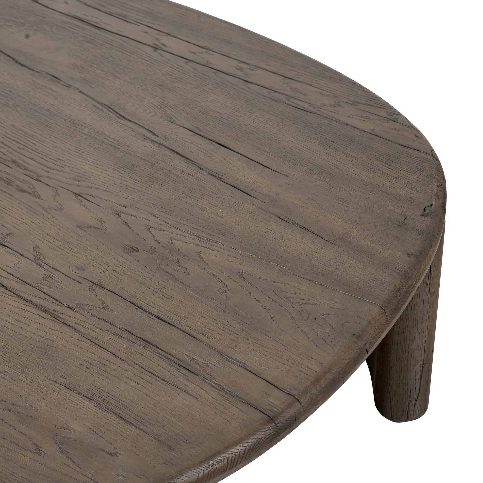 Featuring Falco Grey Reclaimed French Oak Nesting Table by Four Hands at Amethyst Home. A organically shapely coffee table made from solid reclaimed French oak. Designed in partnership with longtime Four Hands collaborator Thomas Bina and Brazilian designer Ronald Sasson.SmallOverall Dimensions: 47.50"w x 44.75"d x 11.25"hWeight: 79.37 lbsLargeOverall Di. Amethyst Home provides interior design, new home construction design consulting, vintage area rugs, and lighting in the Laguna Beach metro area.