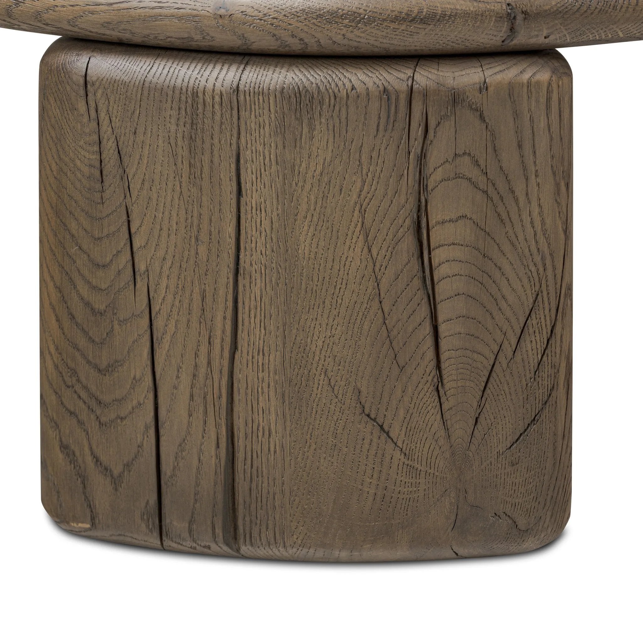 Featuring Falco Grey Reclaimed French Oak Nesting Table by Four Hands at Amethyst Home. A organically shapely coffee table made from solid reclaimed French oak. Designed in partnership with longtime Four Hands collaborator Thomas Bina and Brazilian designer Ronald Sasson.SmallOverall Dimensions: 47.50"w x 44.75"d x 11.25"hWeight: 79.37 lbsLargeOverall Dimen. Amethyst Home provides interior design, new home construction design consulting, vintage area rugs, and lighting in the Nashville metro area.