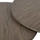 Featuring Falco Grey Reclaimed French Oak Nesting Table by Four Hands at Amethyst Home. Inspired by Brazilian midcentury, a set of shapely nesting tables pairs bases of solid reclaimed French oak. Designed in partnership with longtime Four Hands collaborator Thomas Bina and Brazilian designer Ronald Sasson.Overall Dimensions: 65.00"w x 53.00"d x 14.00"hWeig. Amethyst Home provides interior design, new home construction design consulting, vintage area rugs, and lighting in the Park City metro area.