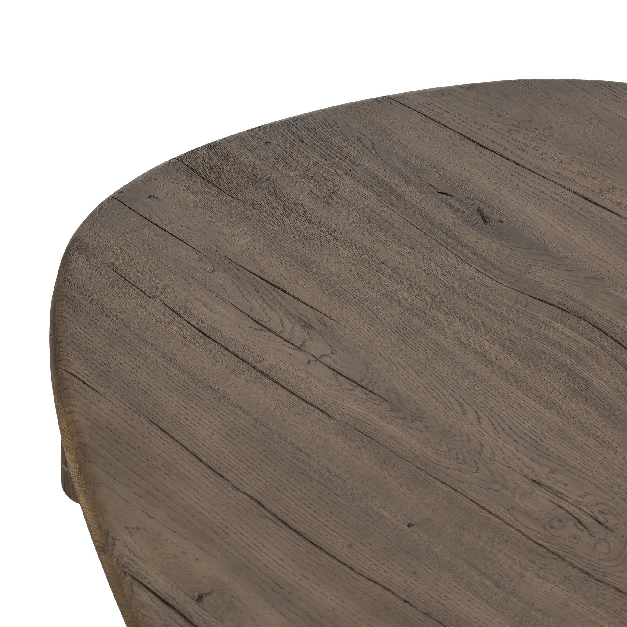 Featuring Falco Grey Reclaimed French Oak Nesting Table by Four Hands at Amethyst Home. A organically shapely coffee table made from solid reclaimed French oak. Designed in partnership with longtime Four Hands collaborator Thomas Bina and Brazilian designer Ronald Sasson.SmallOverall Dimensions: 47.50"w x 44.75"d x 11.25"hWeight: 79.37 lbsLargeOverall Dimen. Amethyst Home provides interior design, new home construction design consulting, vintage area rugs, and lighting in the San Diego metro area.