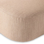 Featuring Farrah Alcala Fawn Chaise Lounge by Four Hands at Amethyst Home. Overall Dimensions: 39.00"w x 58.50"d x 33.50"hWeight : 81.57 lbsMaterials: 70% Polyester, 20% Viscose (Rayon), 10% Flax/Linen, Pine Plywood, Solid Pine. Amethyst Home provides interior design, new home construction design consulting, vintage area rugs, and lighting in the Alpharetta metro area.