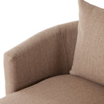 Featuring Farrah Alcala Fawn Chaise Lounge by Four Hands at Amethyst Home. Overall Dimensions: 39.00"w x 58.50"d x 33.50"hWeight : 81.57 lbsMaterials: 70% Polyester, 20% Viscose (Rayon), 10% Flax/Linen, Pine Plywood, Solid Pine. Amethyst Home provides interior design, new home construction design consulting, vintage area rugs, and lighting in the Austin metro area.