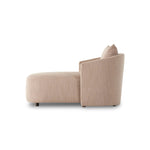 Featuring Farrah Alcala Fawn Chaise Lounge by Four Hands at Amethyst Home. Overall Dimensions: 39.00"w x 58.50"d x 33.50"hWeight : 81.57 lbsMaterials: 70% Polyester, 20% Viscose (Rayon), 10% Flax/Linen, Pine Plywood, Solid Pine. Amethyst Home provides interior design, new home construction design consulting, vintage area rugs, and lighting in the Portland metro area.