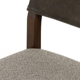 Featuring Ferris Tulsa Ink Bar + Counter Stool by Four Hands at Amethyst Home. Perfectly sized for the counter, dark-finished parawood frames squared seating of high-performance fabric, with top-grain leather backing. Performance fabrics are specially created to withstand spills, stains, high traffic and wear, ensuring long-term comfort and unmatched durabil. Amethyst Home provides interior design, new home construction design consulting, vintage area rugs, and lighting in the Monterey metro area.