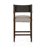 Featuring Ferris Tulsa Ink Bar + Counter Stool by Four Hands at Amethyst Home. Perfectly sized for the counter, dark-finished parawood frames squared seating of high-performance fabric, with top-grain leather backing. Performance fabrics are specially created to withstand spills, stains, high traffic and wear, ensuring long-term comfort and unmatched du. Amethyst Home provides interior design, new home construction design consulting, vintage area rugs, and lighting in the Newport Beach metro area.