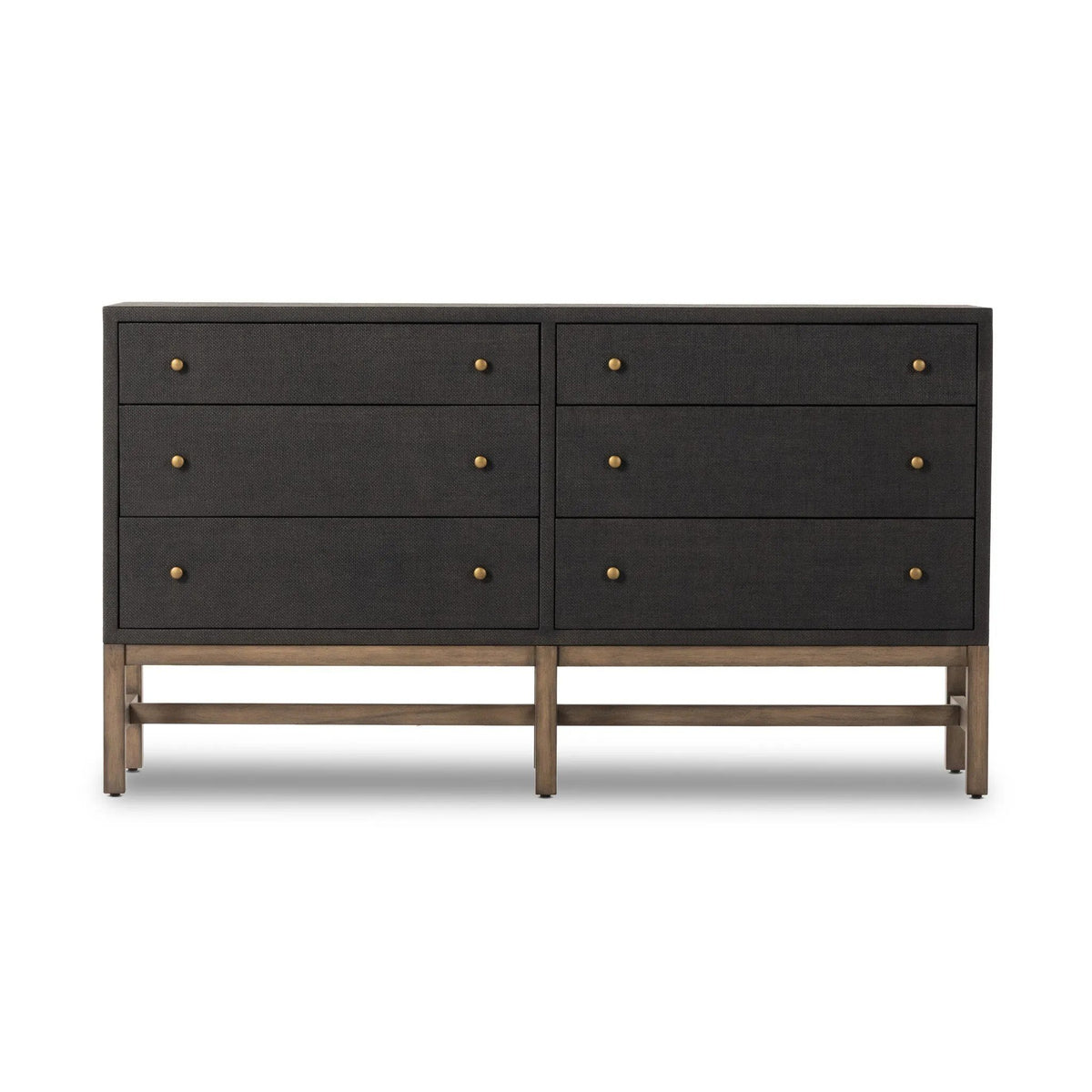 Fiona Russet Mahogany 6 Drawer Dresser | ready to ship!