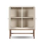 Featuring Fiona Russet Mahogany Bar Cabinet by Four Hands at Amethyst Home. Overall Dimensions: 40.00"w x 18.00"d x 52.00"hWeight : 157.63 lbsMaterials: Solid Mahogany, Iron, Sugar Palm. Amethyst Home provides interior design, new home construction design consulting, vintage area rugs, and lighting in the Omaha metro area.