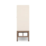 Featuring Fiona Russet Mahogany Bar Cabinet by Four Hands at Amethyst Home. Overall Dimensions: 40.00"w x 18.00"d x 52.00"hWeight : 157.63 lbsMaterials: Solid Mahogany, Iron, Sugar Palm. Amethyst Home provides interior design, new home construction design consulting, vintage area rugs, and lighting in the Portland metro area.