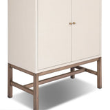 Featuring Fiona Russet Mahogany Bar Cabinet by Four Hands at Amethyst Home. Overall Dimensions: 40.00"w x 18.00"d x 52.00"hWeight : 157.63 lbsMaterials: Solid Mahogany, Iron, Sugar Palm. Amethyst Home provides interior design, new home construction design consulting, vintage area rugs, and lighting in the Salt Lake City metro area.