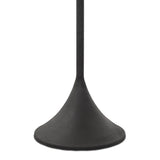 Textures and deep hues unite for this floor lamp's beautiful glow. The scalloped shade features a creamy white canvas exterior covering an antiqued brass interior, and wrought iron pull chains adjust each lightbulb in Baroque-era form Amethyst Home provides interior design, new home construction design consulting, vintage area rugs, and lighting in the Monterey metro area.