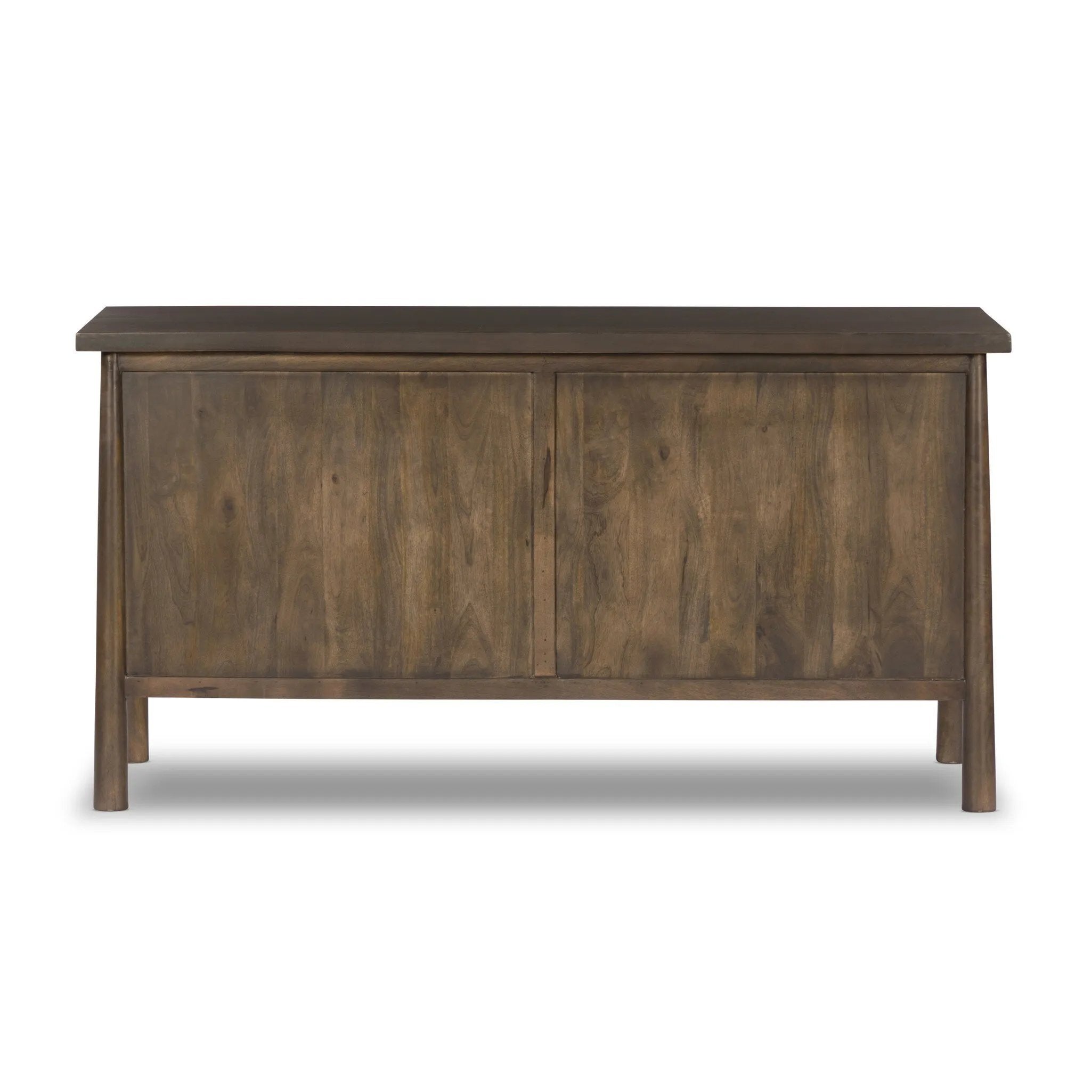 Inspired by French antique design, this dresser stands on round tapered legs with a prominent overhang top. Made of mango wood with cast iron key ring pulls, six drawers make it a versatile addition to the bedroom Amethyst Home provides interior design, new home construction design consulting, vintage area rugs, and lighting in the Washington metro area.