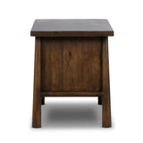 Featuring Freddie Brown Nightstand by Four Hands at Amethyst Home. Inspired by French antique design, this dresser stands on round tapered legs with a prominent overhang top. Made of mango wood with cast iron key ring pulls, two drawers make it a versatile choice as a dresser or nightstand.
Overall Dimensions: 22.0" L x 32.0 " W x 26.0" H
Collection: MayaColo. Amethyst Home provides interior design, new home construction design consulting, vintage area rugs, and lighting in the Houston metro area.