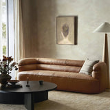 Featuring Gerrie Brickhouse Butterscotch Sofa by Four Hands at Amethyst Home. Introducing the Gerrie Brickhouse Butterscotch Sofa, the perfect addition to your living room. Crafted with premium materials, this sofa offers both style and comfort. With its sleek design and sturdy construction, it's sure to be a long-lasting piece in your home.
Overall Dimensi. Amethyst Home provides interior design, new home construction design consulting, vintage area rugs, and lighting in the Calabasas metro area.