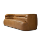 Featuring Gerrie Brickhouse Butterscotch Sofa by Four Hands at Amethyst Home. Introducing the Gerrie Brickhouse Butterscotch Sofa, the perfect addition to your living room. Crafted with premium materials, this sofa offers both style and comfort. With its sleek design and sturdy construction, it's sure to be a long-lasting piece in your home.
Overall Dimensions:. Amethyst Home provides interior design, new home construction design consulting, vintage area rugs, and lighting in the Tampa metro area.